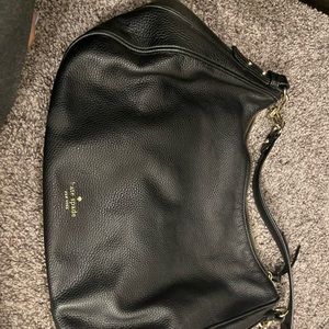 Kate spade hobo zip bag (black)